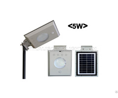 5w All In One Solar Street Light