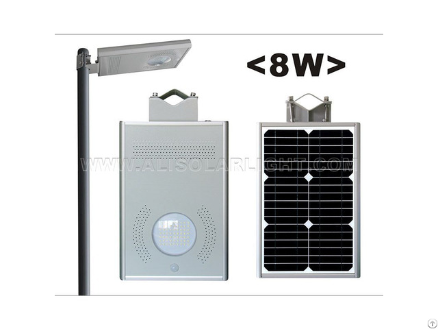 8w Integrated Solar Street Light