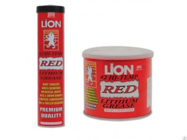 Lion Red Hi Temp Lithium Grease Nlgi 2