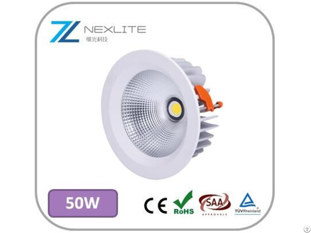 High Quality Downlights 12w To 50w Ce Rohs Saa Certified 5 Years Warranty White Led Lights