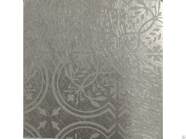 Vibration Silver Stainless Steel Sheet