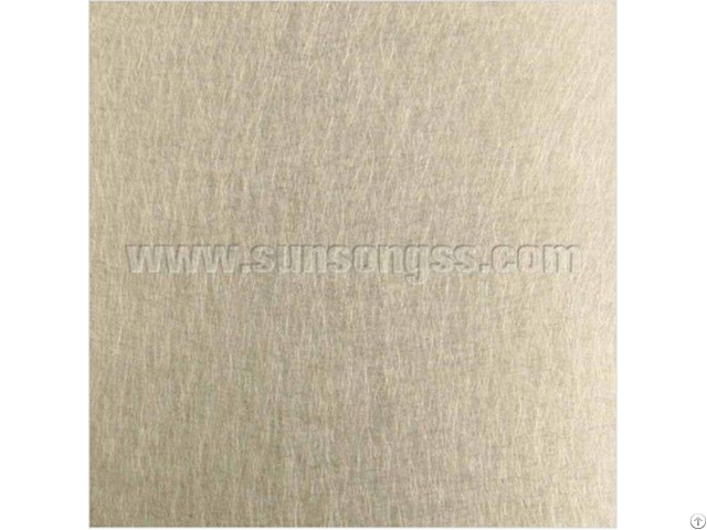 Vibration Brass Stainless Steel Sheet
