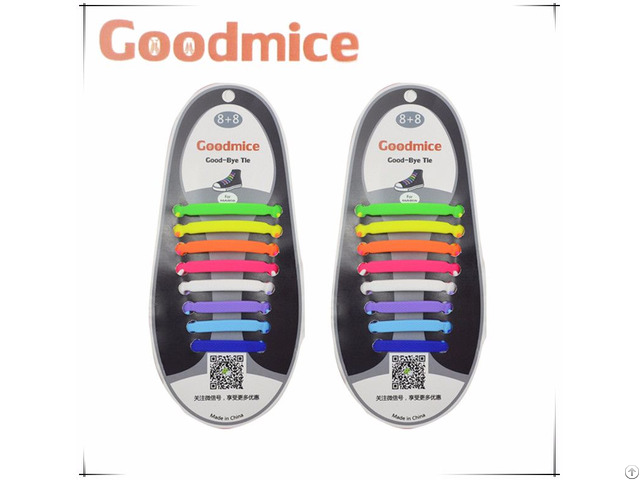 Silicone No Tie Shoelaces Elastic 16pcs Set