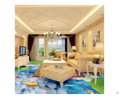 Hot Sell Bedroom Bathroom 3d Clear Epoxy Floor Paint