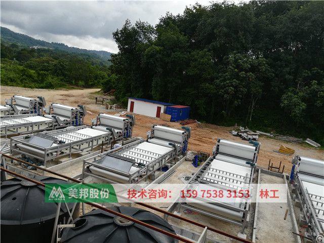 Sludge Dewatering Machine Of Large Sand Washing Plant For Mining And Qurrying