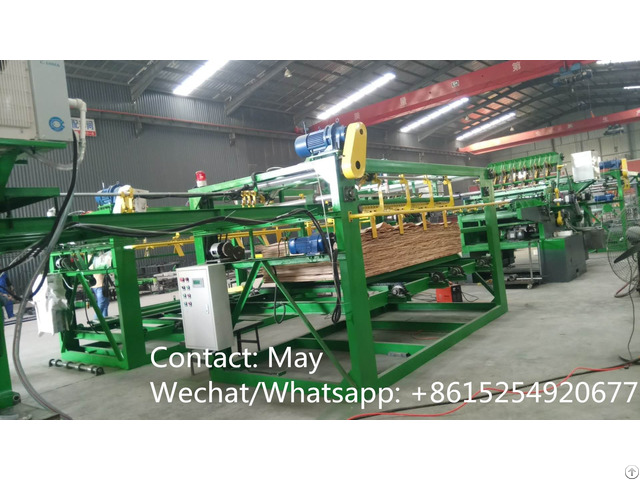 Automatic Wood Veneer Composer Machine With Servo Motor