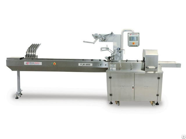 Horizontal Flowpack Packaging Machine With Magazine Feeding System