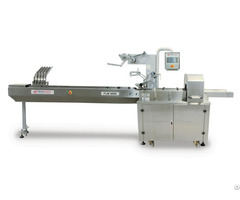 Horizontal Flowpack Packaging Machine With Magazine Feeding System