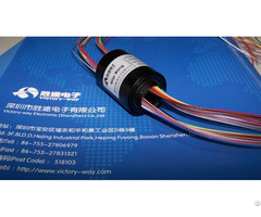 Id7mm 1 12channels Mini Through Bore Slip Ring