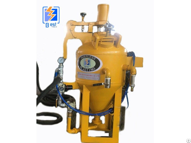 Dustless Sandblasting Machine