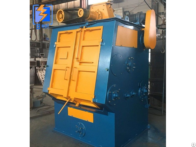 Q32 Series Rubber Tumble Belt Type Tracked Shot Blasting Machine