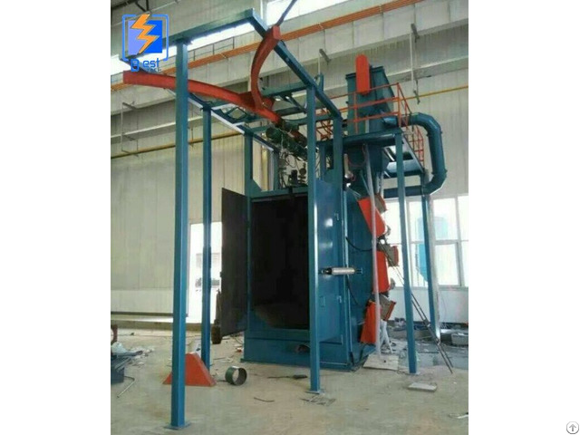 Double Hook Hanger Type Shot Blasting Machine