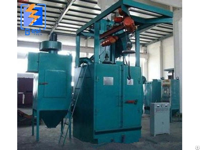 Hook Type Hanger Shot Blasting Machine For Surface Cleaning