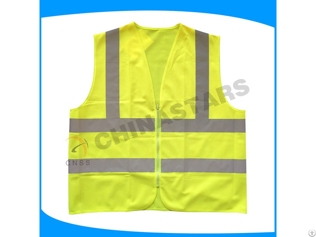 Customized Style Logo Polyester Warning Safety Reflective Vest