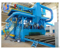 Conveyor Type Steel Structure Shot Blasting Machine