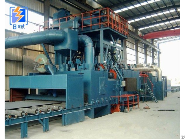 H Beam Used Shot Peening Machine Sand Blasting Equipment