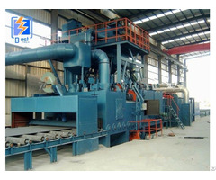 H Beam Used Shot Peening Machine Sand Blasting Equipment