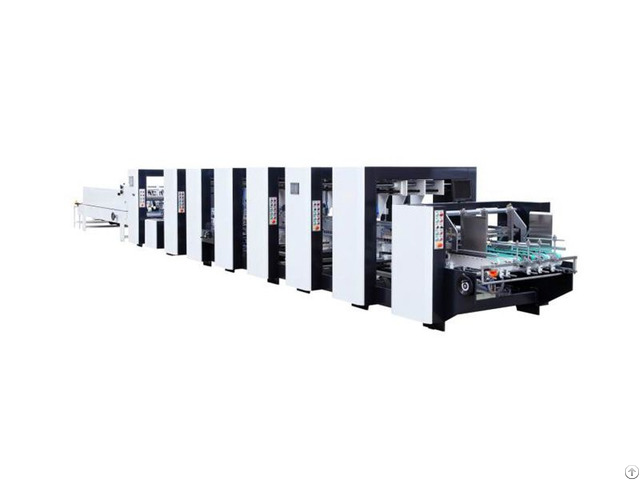 Automatic High Speed 4 Or 6 Corner Folder Gluer