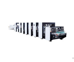 Automatic High Speed 4 Or 6 Corner Folder Gluer