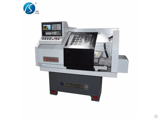 High Efficiency Variable Speed Mini Cnc Lathe Ck0660a