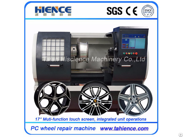 High Performance Car Wheel Repairing Machine With Touch Screen Awr2840 Pc