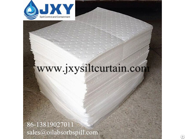 Dimpled And Perforated White Absorbent Pads