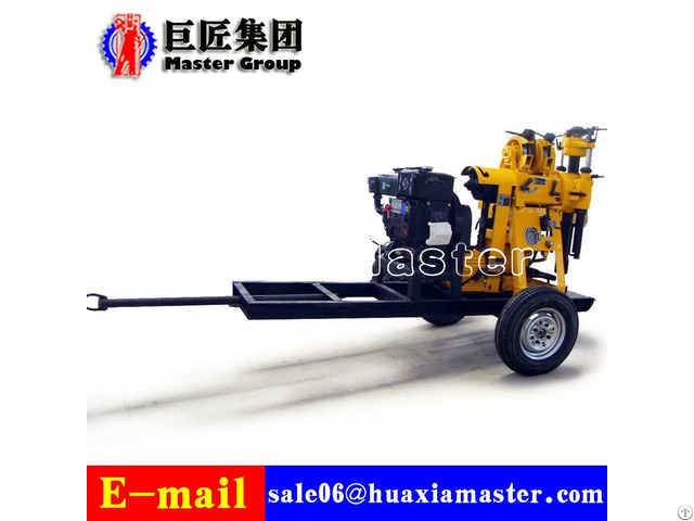 Xyx 130 Wheel Type Water Well Drilling Rig