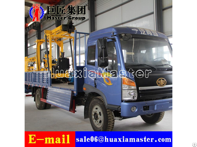 Xyc 3 Vehicle Mounted Drilling Rig For Core Sampling And Borehole Water Well