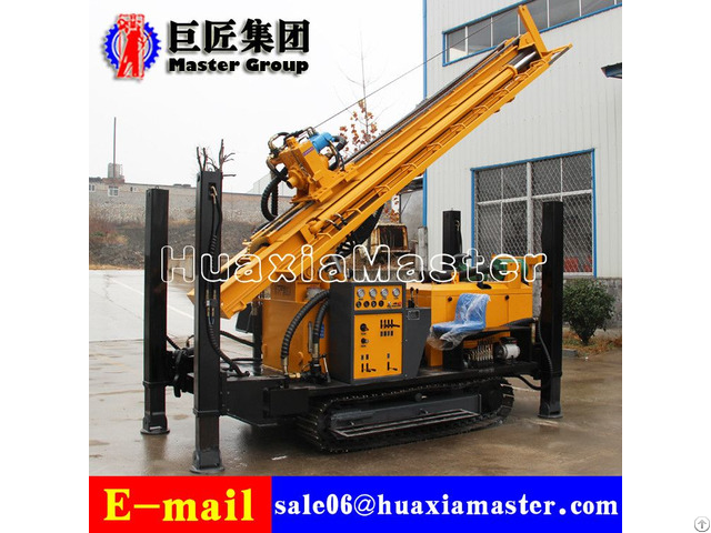 Fy300 Crawler Water Well Power Hammer Pneumatic Drilling Rig