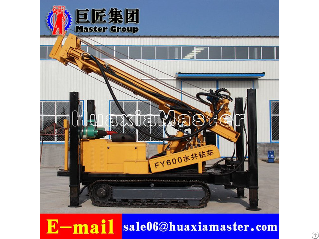 Fy600 Pneumatic Water Well Drilling Rig