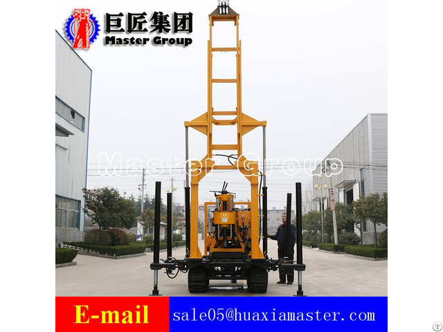 Xyd 200 Crawler Water Well Drilling Rig For Salw