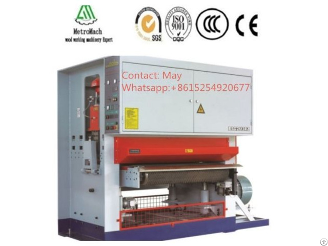 Heavy Duty Wide Belt Sander Machine For Plywood