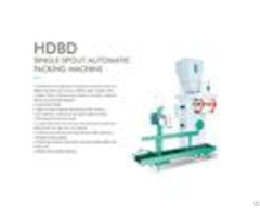 Hdbd Single Spout Automatic Packing Machine