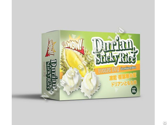 Freeze Dry Durian Sticky Rice 60g Oem Thailand