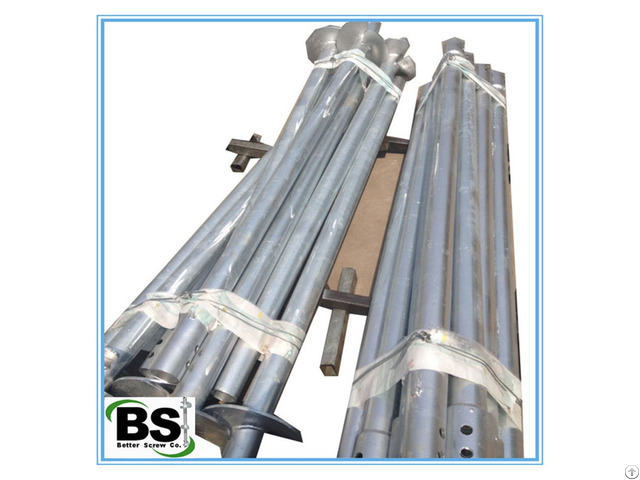 Deep Foundation Support Systems Screw Pipes