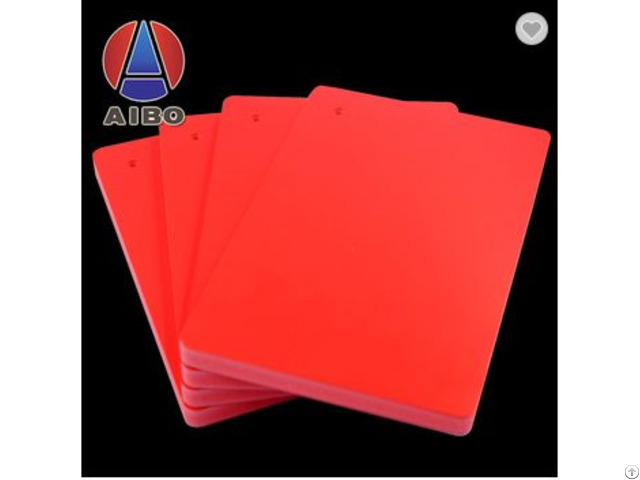 Red Pvc Foam Board