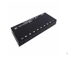 1x8 Hdmi Splitter Supports 3d 4kx2k 60hz Yuv 4 2 0 Hdcp Edid