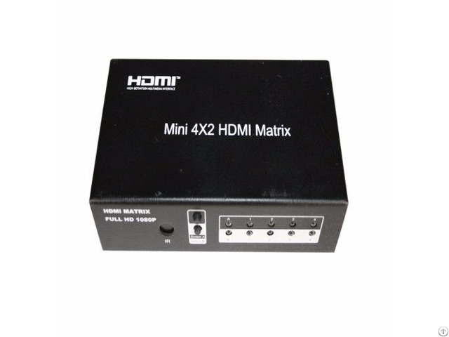 4x2 Hdmi Matrix With Remote Control