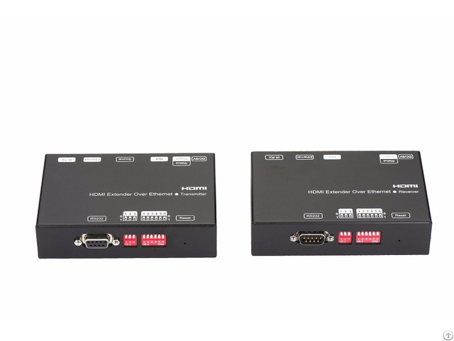 H 264 Encoder 120m Hdmi Over Ip Extender Suppors Rs232