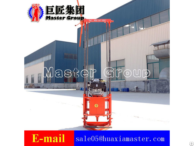 High Quality Small Gasoline Engine Portable Sampling Drilling Rig For Sale