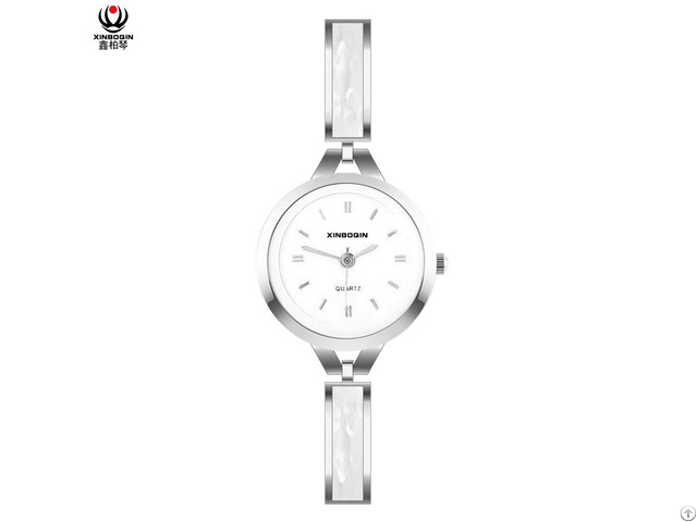 Xinboqin Supplier Custom Logo Latest For Ladies Fashion Trend Design Quartz Japan Movt Acetate Watch