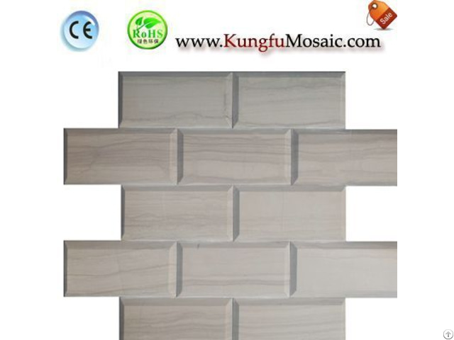 Brick Wood Marble Mosaic