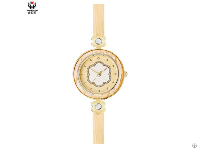 Xinboqin Manufacturer Custom Brand Dropshipping Chinese Simple Fashion Acetate Watch