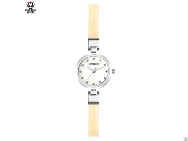 Xinboqin Dropshipping Custom Logo Small Order Luxury For Women Quartz Acetate Watch