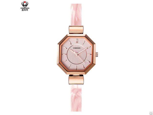 Xinboqin Supplier High Quality Made In China Fashion Colors Quartz Acetate Women S Watch