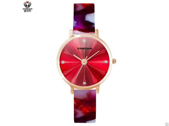 Xinboqin Supplier Wholesale Cheap Simple For Women 3atm Waterproof Japan Movt Quartz Acetate Watch