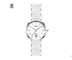 Xinboqin Dropshipping Bulk Custom Logo Latest Model Casual Quartz Water Proof Acetate Women Watch