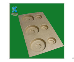 China Factory Packing Molded Fiber Pulp Cheap Tray