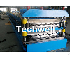 Chain Transmission Double Layer Roll Forming Machines For Corrugated Sheets