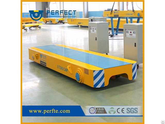 Rail Powered Material Handling Low Bed Wagon